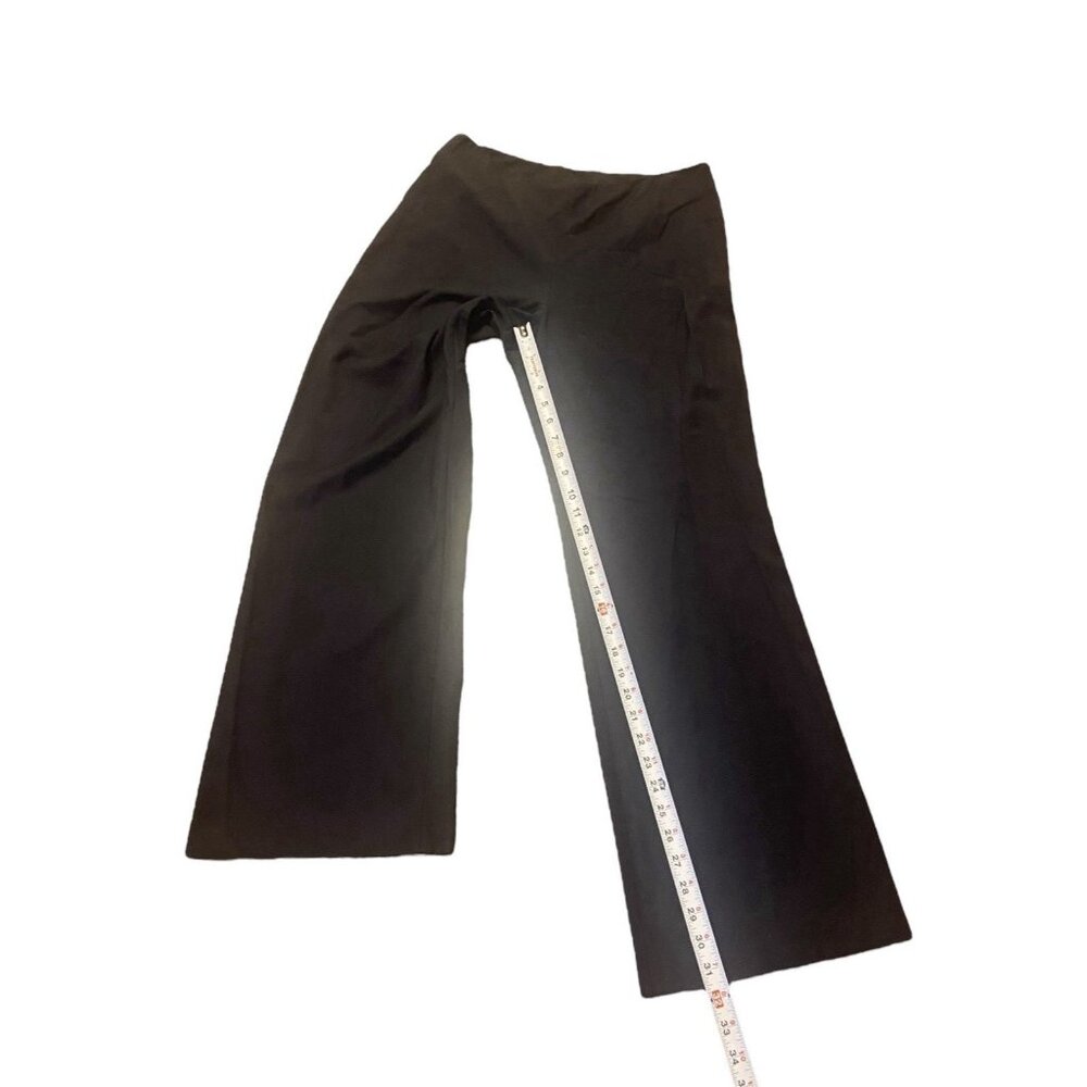Eileen Fisher Pants Womens Size M (32x31.5) Navy Blue‎ Side Zip Wide Leg Career - Picture 3 of 7